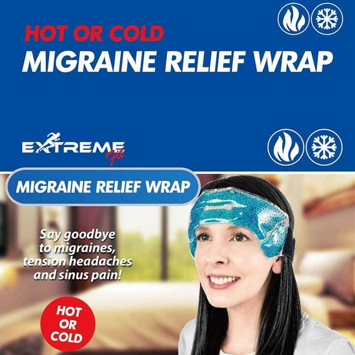 Ef-mrw-0165 Migraine Relief Wrap, Black