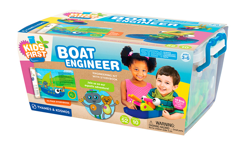 567011 Boat Engineer - Kit With Story Book