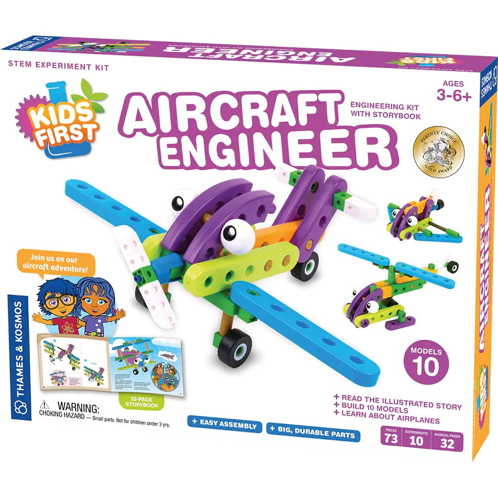 Aircraft Engineer Toys Kit - 71 Piece