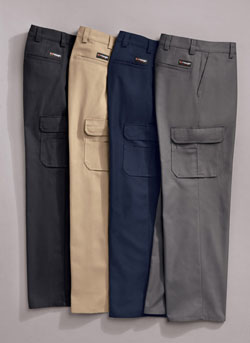 UPC 635062464752 product image for B434055166 Adult 7.5 oz Functional Cargo-Pocketed Work Pant, Navy - Waist 38 | upcitemdb.com