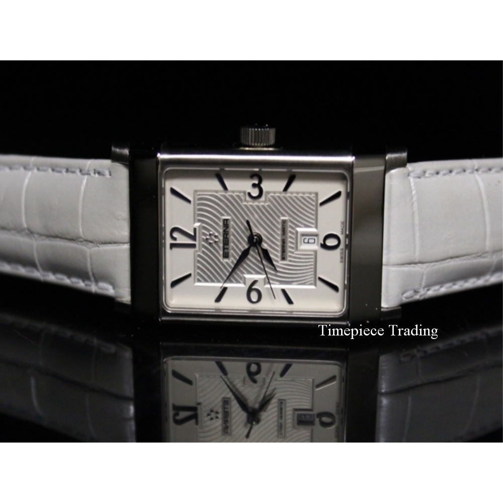 8491.41.10.1165 Womens Matic Swiss Automatic White Leather Watch