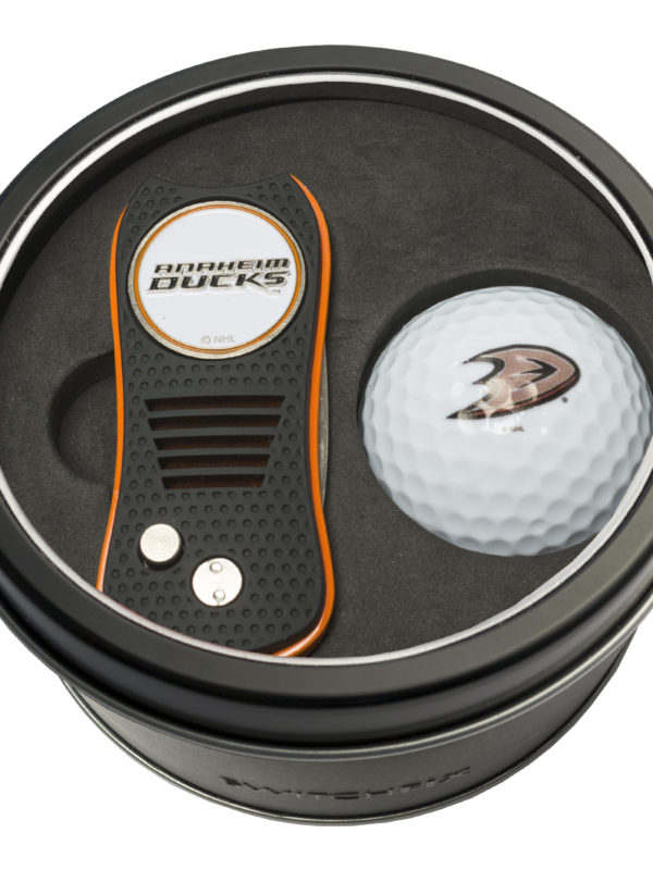 UPC 637556130563 product image for 637556130563 Anaheim Ducks Tin Set - Switchfix, Golf Ball | upcitemdb.com