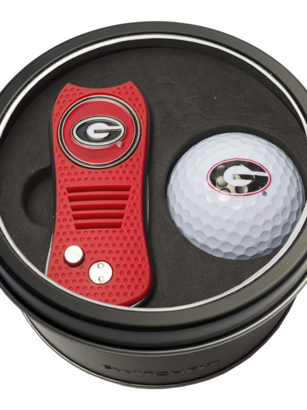 UPC 637556211569 product image for 637556211569 Georgia Bulldogs Tin Set - Switchfix, Golf Ball | upcitemdb.com