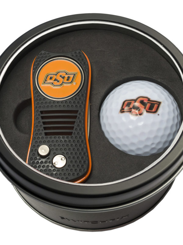 UPC 637556245564 product image for 637556245564 Oklahoma State Cowboys Tin Set - Switchfix, Golf Ball | upcitemdb.com