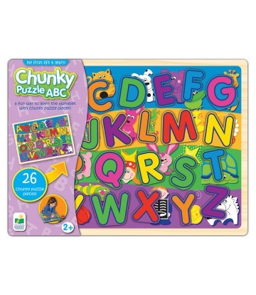 225950 My First Chunky Lift & Learn Abc Puzzle