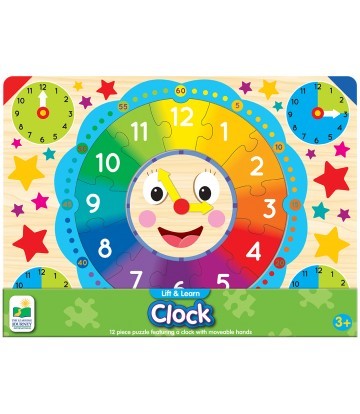 286753 Lift & Learn Clock Puzzle