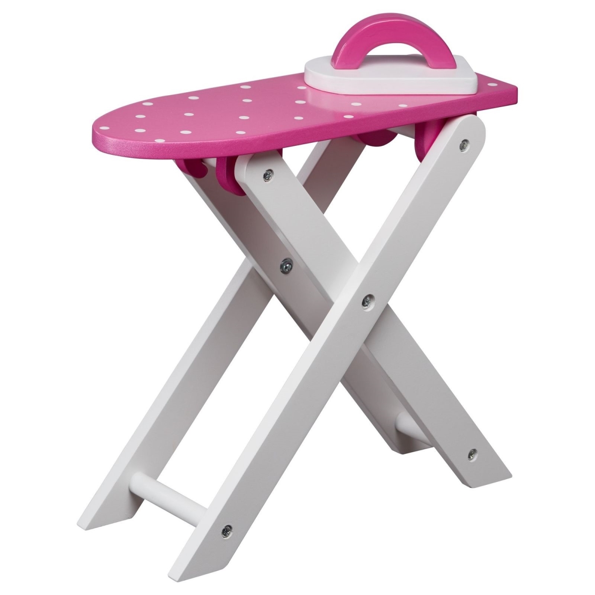 Td-12684a 18 In. Little Princess Doll Ironing Board, Pink
