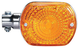 25-2165 Dot Approved Turn Signals Front Amber For Kawasaki Kz-440g, 550a2, 750e, G, 1000a-e