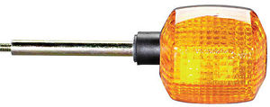 25-2186 Dot Approved Turn Signals Front Amber For 1984-1985 Kawasaki Zn-700-1100 23037-120