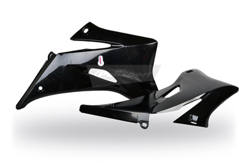 Polisport 8426100001 Radiator Scoops Set for Yamaha YZ250F Black Polisport 8426100001 Radiator Scoops Set for Yamaha YZ250F Black
