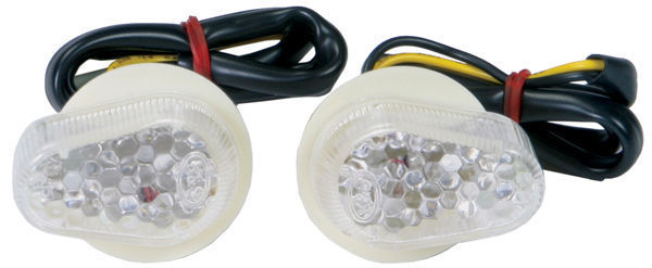 K&S 25-8540 LED Fairing Marker Lights for Yamaha R1 & R6 Models Clear Lens K&S 25-8540 LED Fairing Marker Lights for Yamaha R1 & R6 Models Clear Lens
