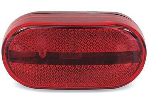 Mc31-rs Oblong Clearance Light, Red