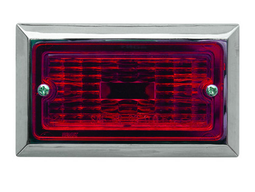 Mc71-rs Flush Mount Clearance Light, Red