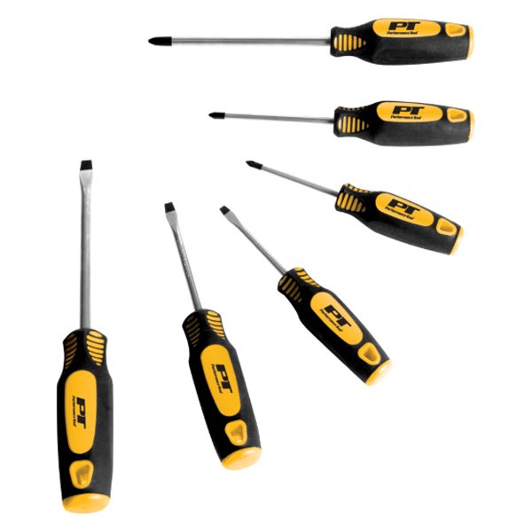 Performance Tool W1703 Screwdriver Set, 6 Piece