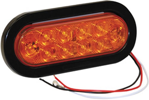 6.5 In. Led Oval Turn & Parking Light