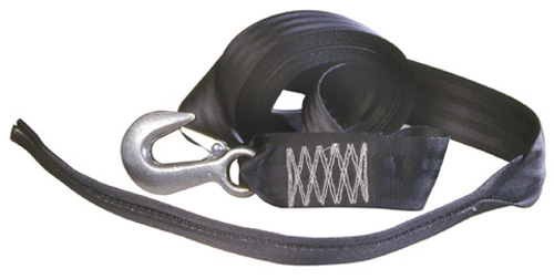 2 In. X 20 Ft. Winch Strap With Tail