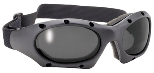 4570 Sunglasses Dominator Glass With Smoke & Black Frame