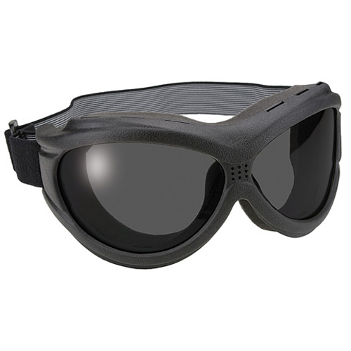4590 The Beast Black Goggles With Smoke Lens