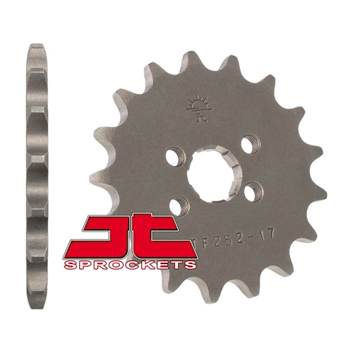 UPC 080100000001 product image for JTF252.14 Steel Front Sprocket with 14 Teeth for 1988-1999 Honda Z50 R | upcitemdb.com