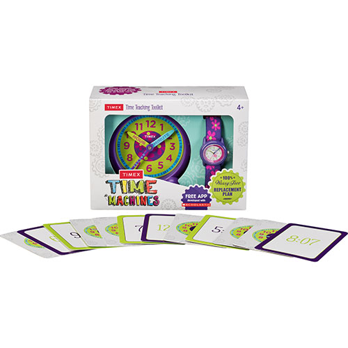 Twg0148002g Girls Time Machines Floral Time Teaching Toolkit