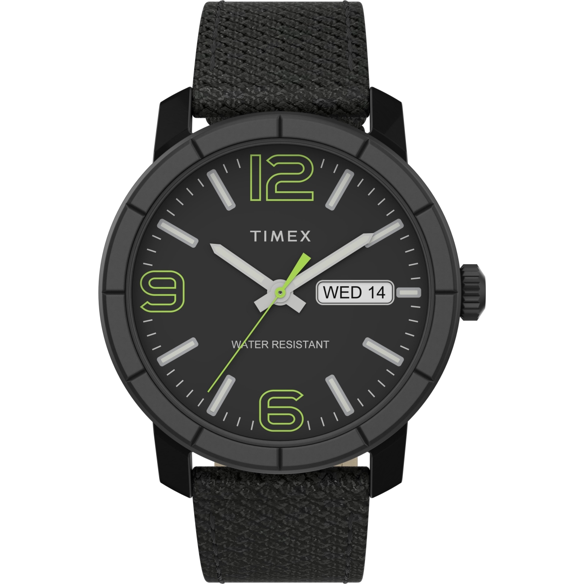 Tw2t725009j Mens Mod 44 Black & Green Fabric Strap Watch