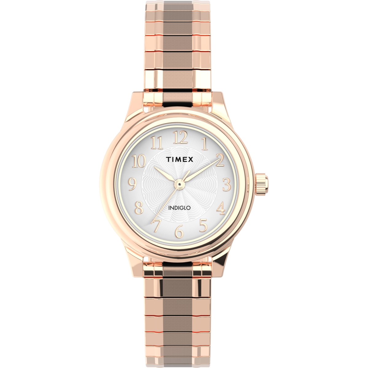 Tw2u091009j 28 Mm Womens Classic Rose Gold Expansion Band Watch