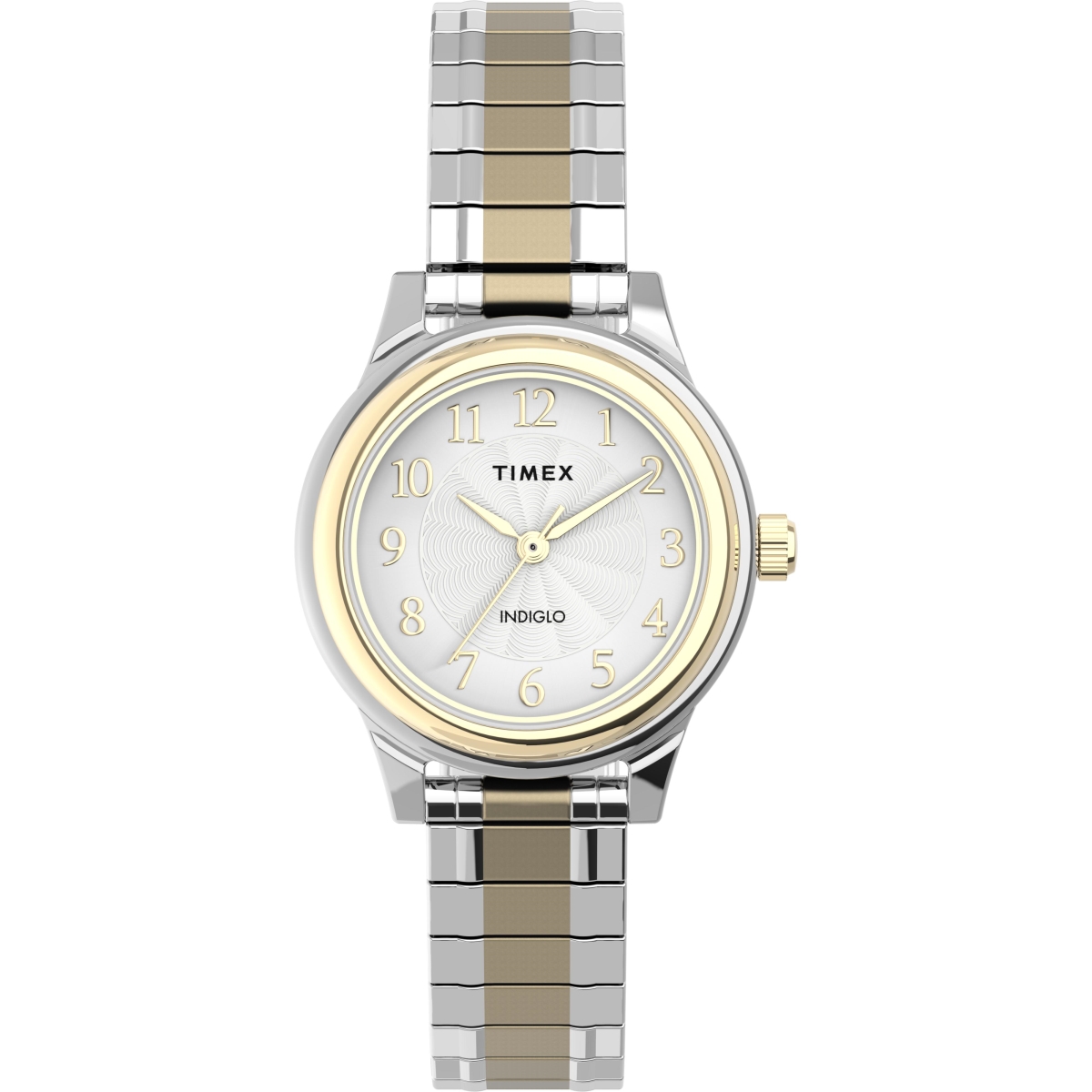 Tw2u092009j 28 Mm Womens Classic Two-tone Expansion Band Watch