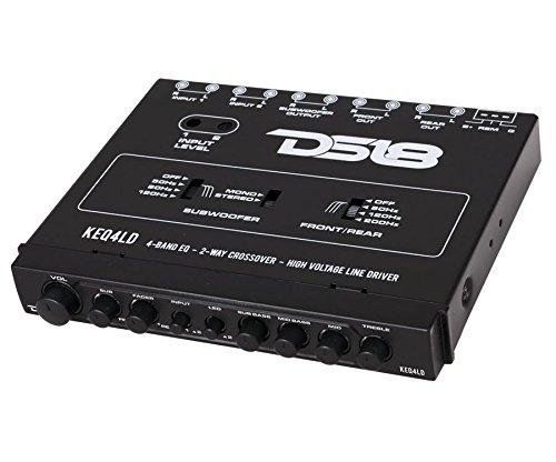 Keq4ld 4-band Equalizer & 2-way Crossover With High-voltage Line Driver