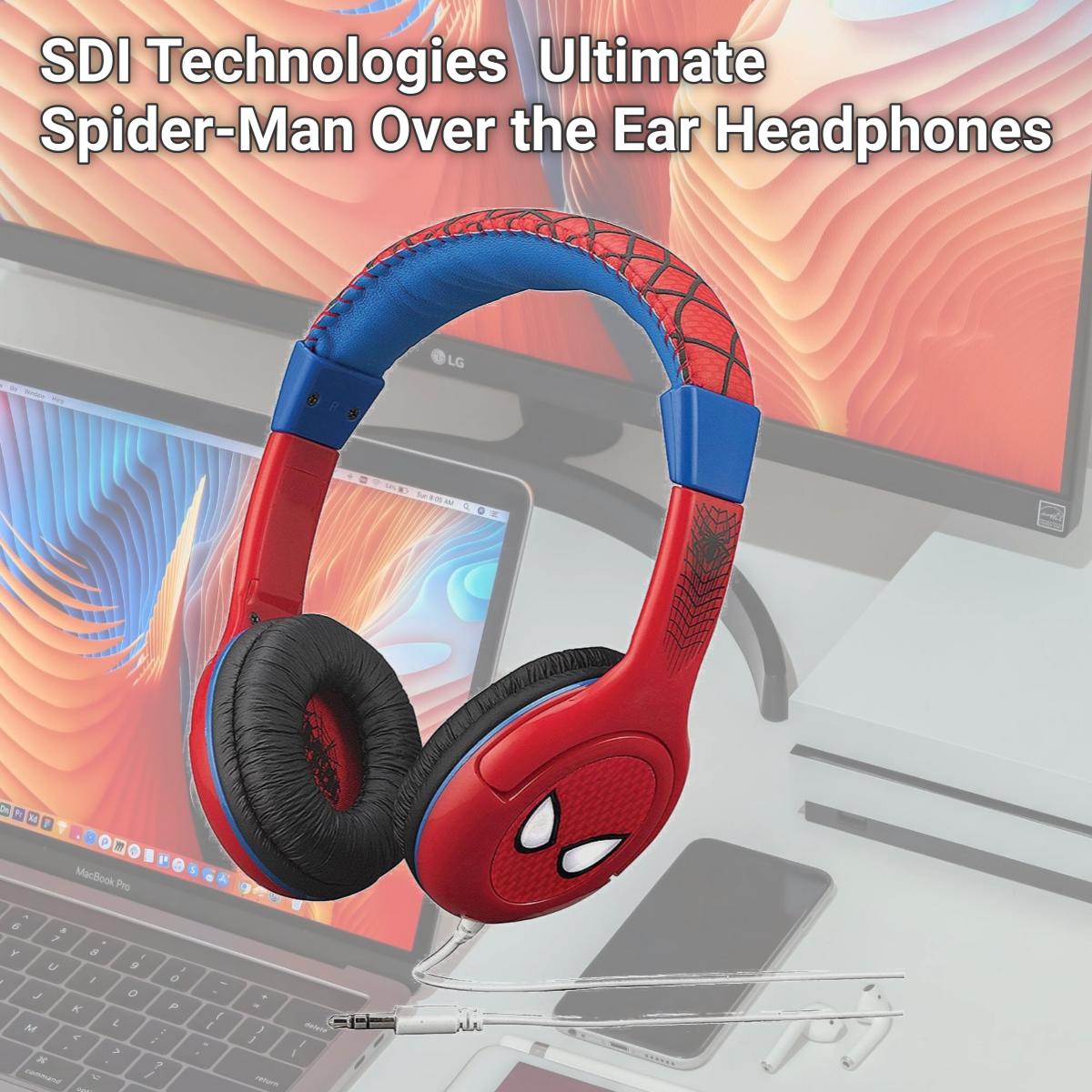 Picture of SDI Technologies SM140 Ultimate Spider-Man Over the Ear Headphones
