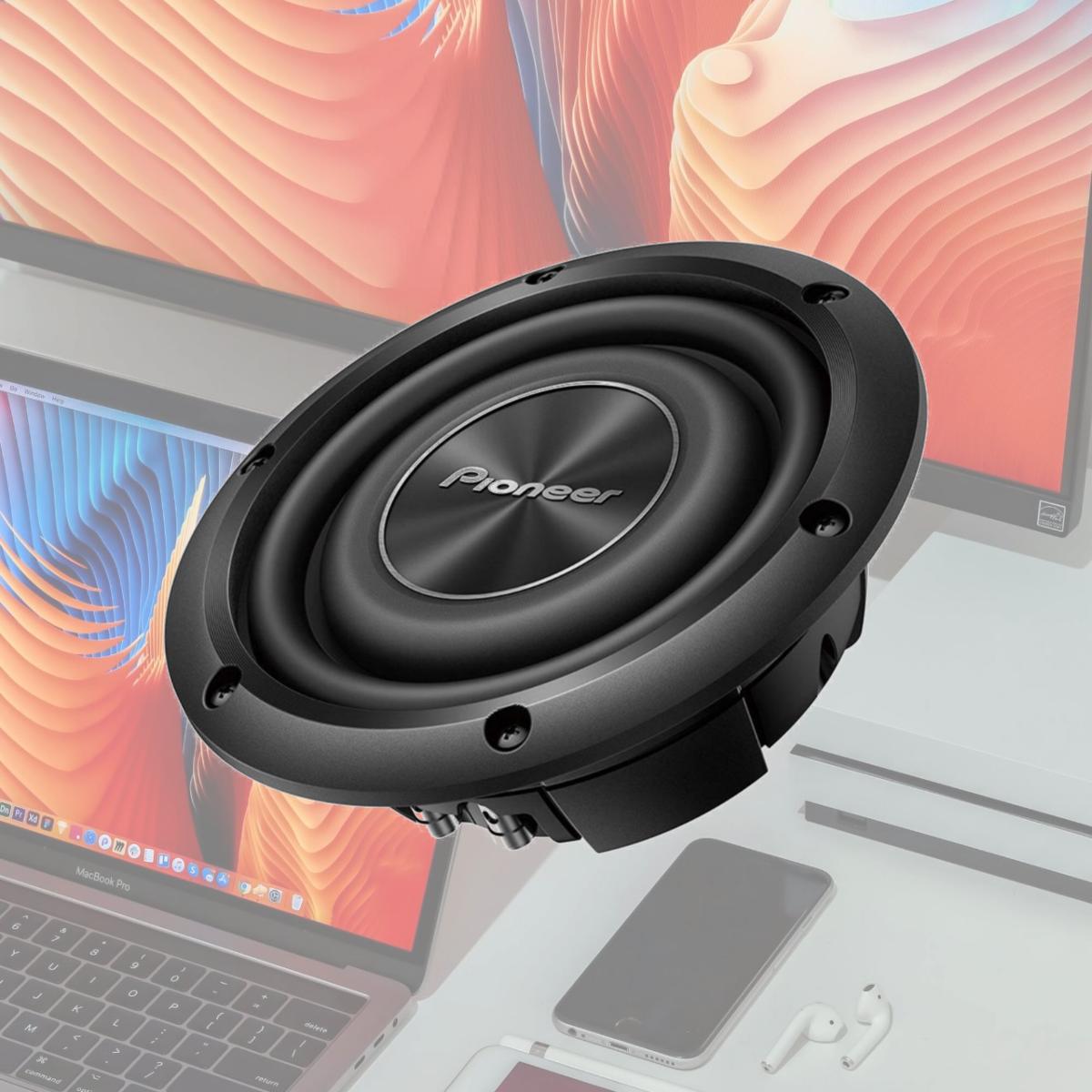 Picture of Pioneer Car TSA2000LD2 8 in. Slim 700W 2 Ohm Subwoofer