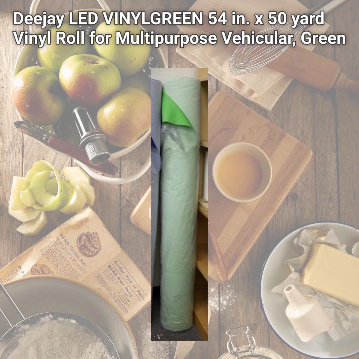 Picture of Deejay LED VINYLGREEN 54 in. x 50 yard Vinyl Roll for Multipurpose Vehicular, Green