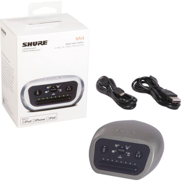 Single-Channel USB Digital Audio Interface, Silver