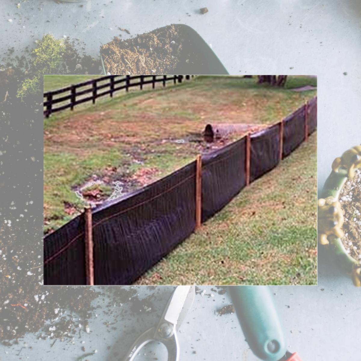 Picture of Tenax 31900500 Silt Fence 2 ft. X 100 ft.
