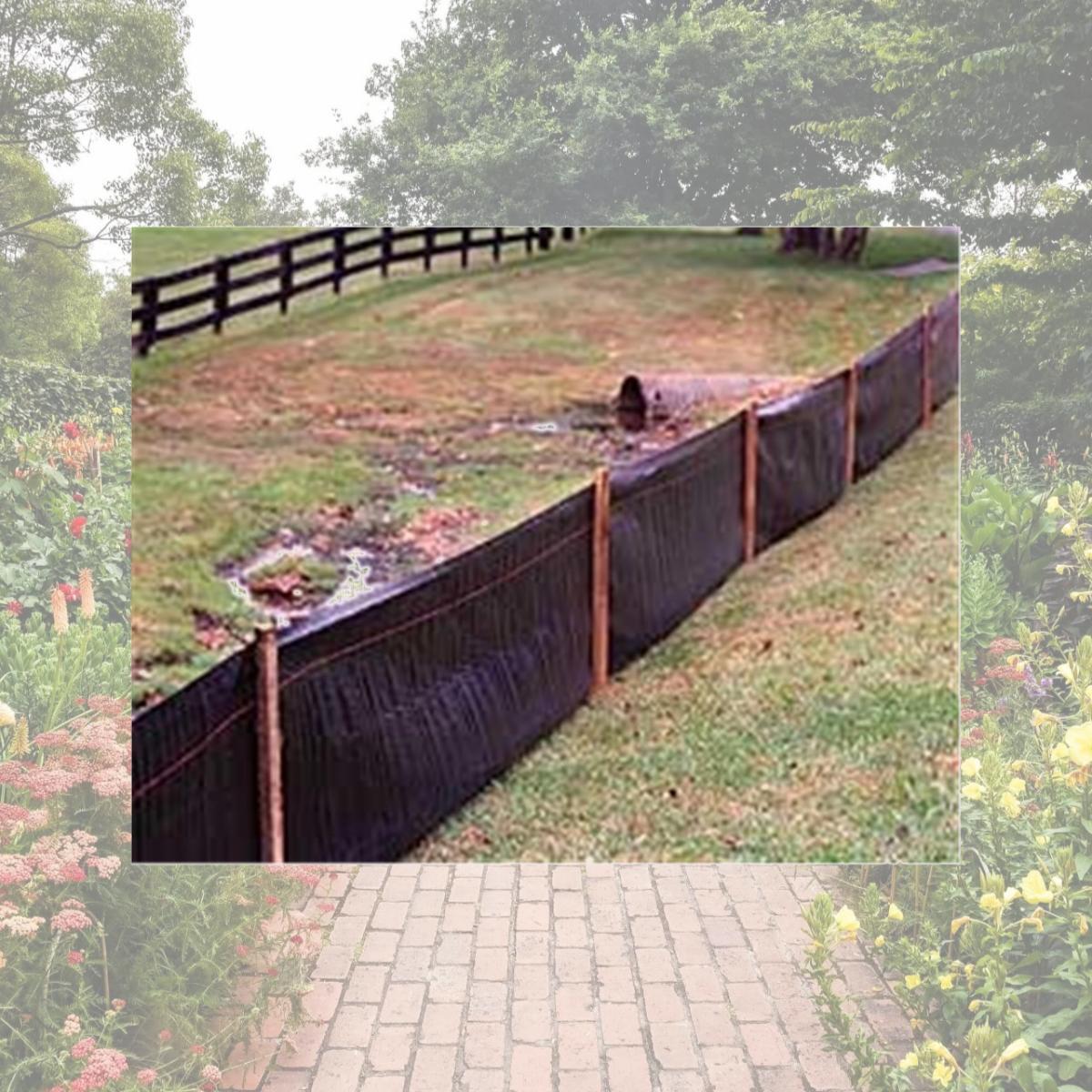 Picture of Tenax 31900700 Silt Fence 3 ft. X 100 ft.