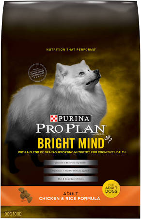 Phi-381186 Pro Plan Bright Mind Adult Chicken & Rice Formula - 16 Lbs