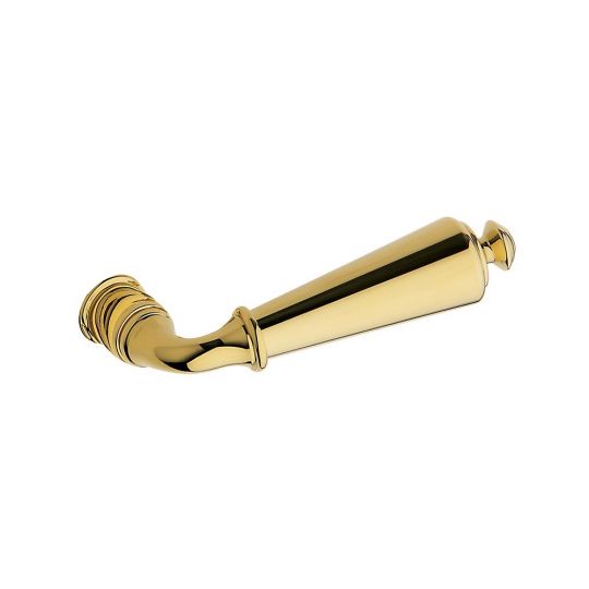5125003lmr Lever X Less Rose - Polished Brass, Left Handed
