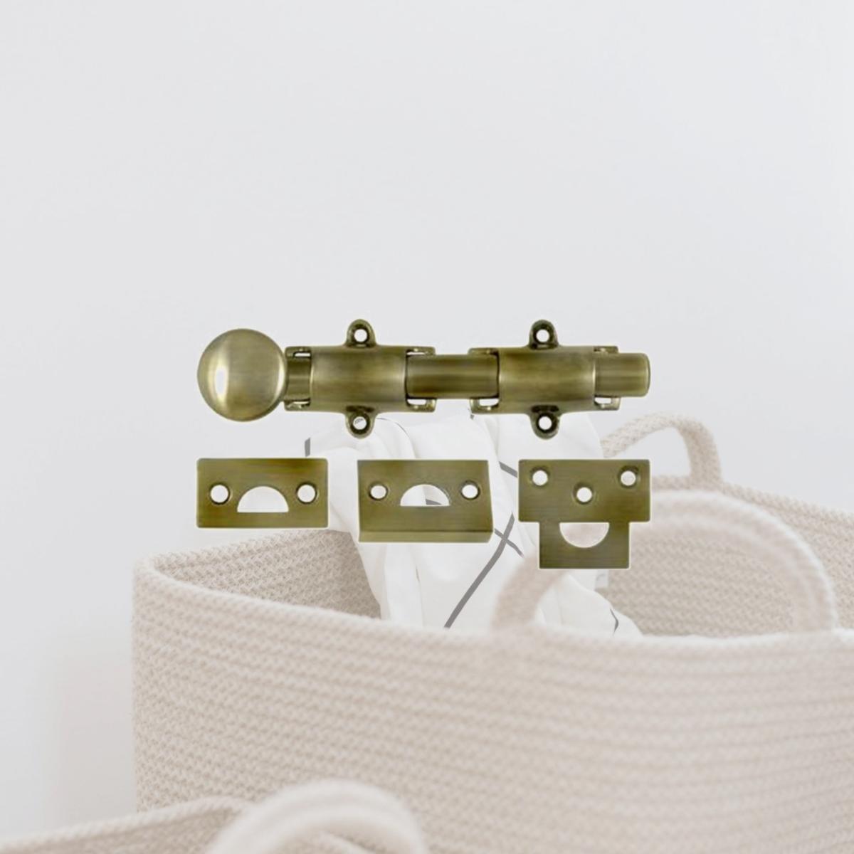 Picture of Deltana 6SB5 6 in. Heavy Duty Surface Bolt- Antique 