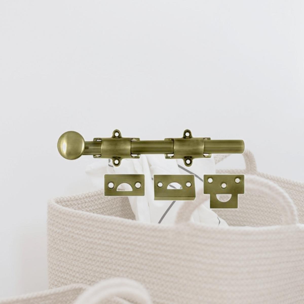 Picture of Deltana 8SB5 8 in. Heavy Duty Surface Bolt- Antique 