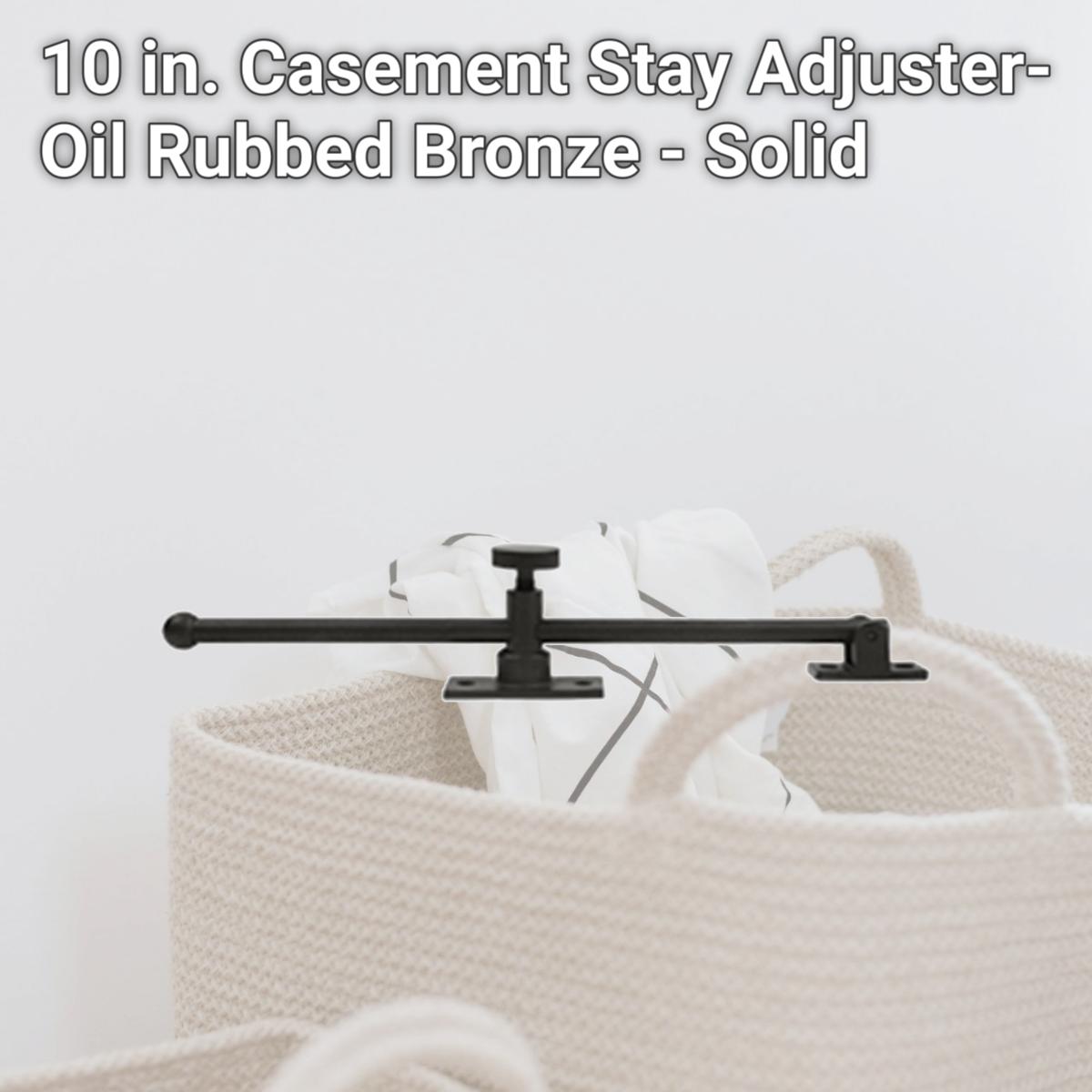 Picture of Deltana CSA10U10B 10 in. Casement Stay Adjuster- Oil Rubbed Bronze - Solid 
