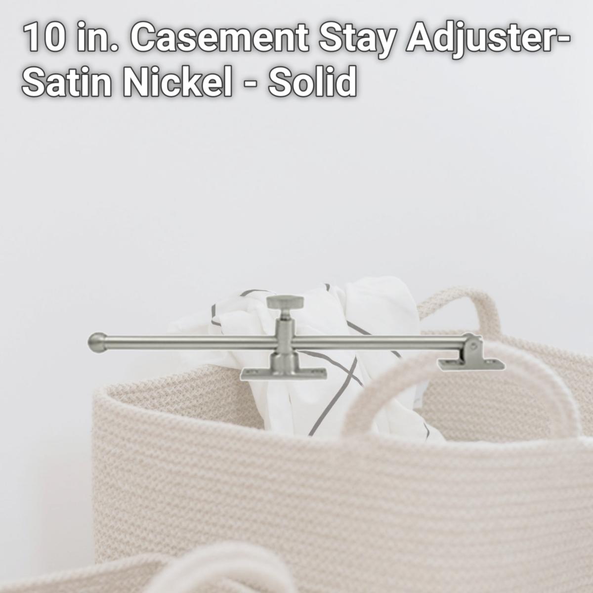 Picture of Deltana CSA10U15 10 in. Casement Stay Adjuster- Satin Nickel - Solid 