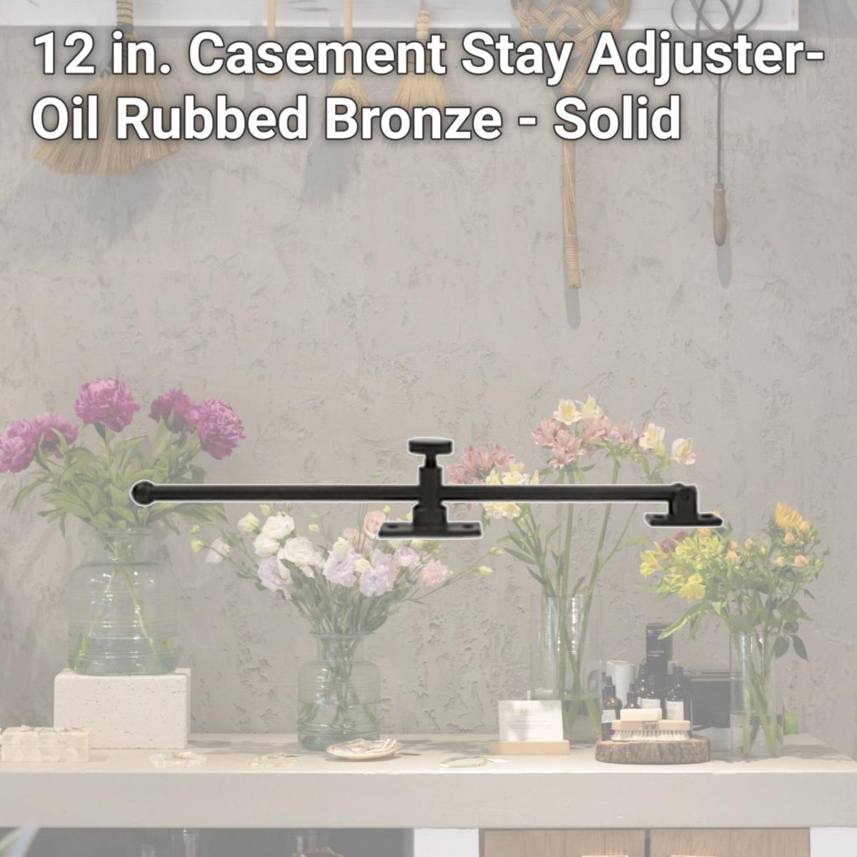 Picture of Deltana CSA12U10B 12 in. Casement Stay Adjuster- Oil Rubbed Bronze - Solid 
