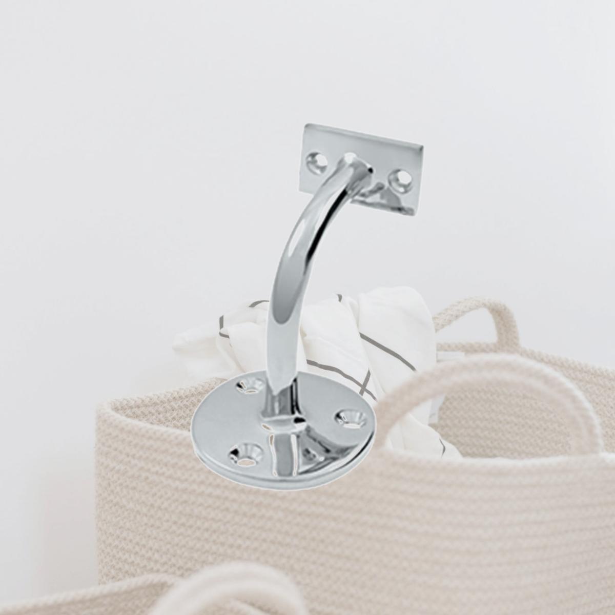 Picture of Deltana HRC175U26 3.18 in. Projection Light Duty Hand Rail Brackets- Bright Chrome - Solid 