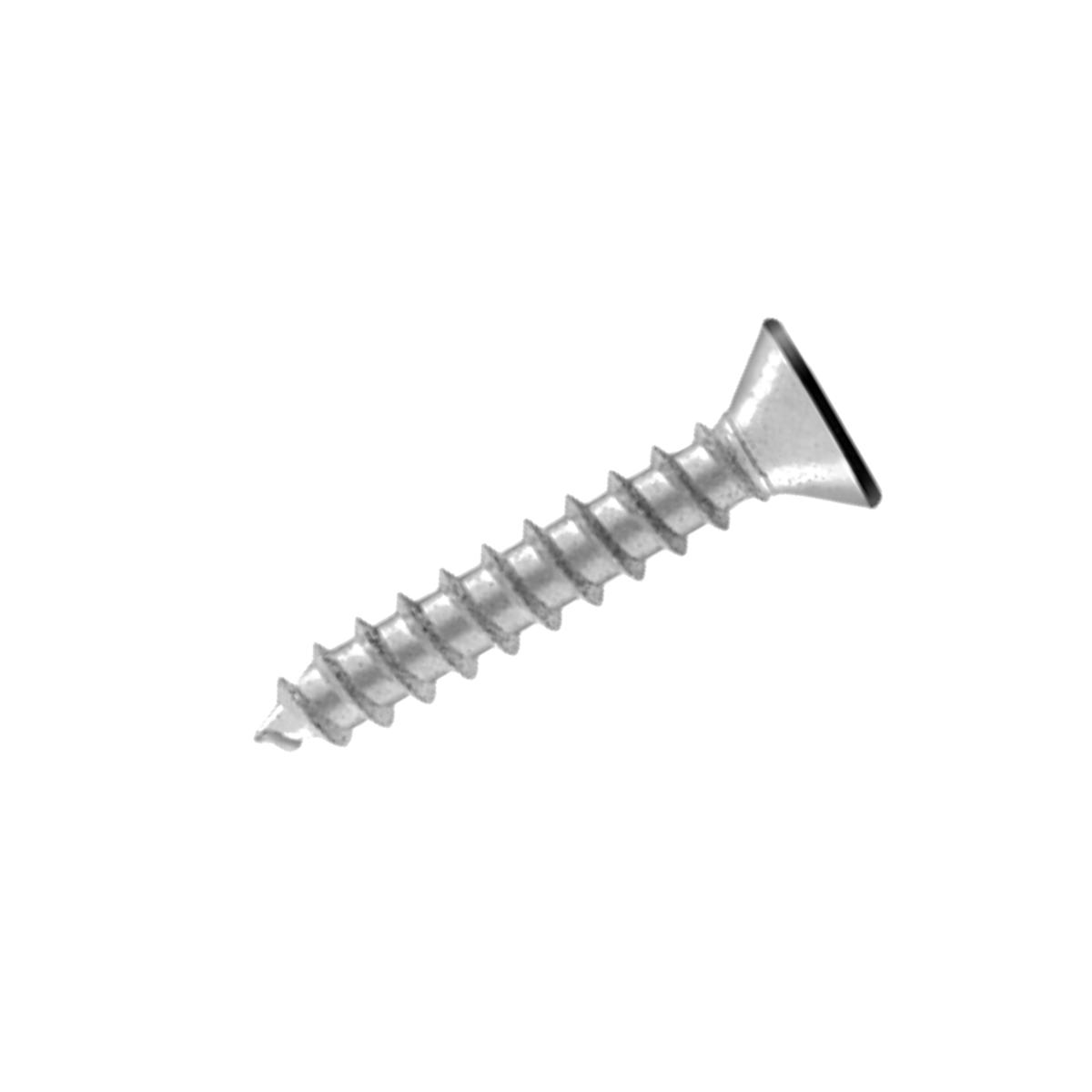 Picture of Deltana SCWS12125U1B 1.25 in. Wood Screw No. 12- Flat Black - Steel