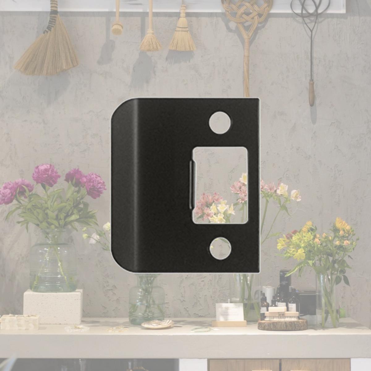 Picture of Deltana SPE200U10B 2 in. Overall Extended Lip Strike Plate- Oil Rubbed Bronze - Solid 
