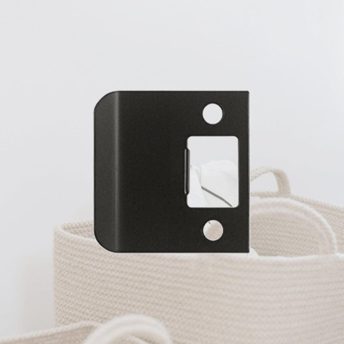 Picture of Deltana SPE225U10B 2.25 in. Overall Extended Lip Strike Plate- Oil Rubbed Bronze - Solid 
