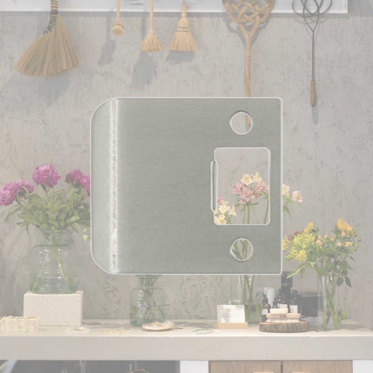 Picture of Deltana SPE250U15 2.25 in. Overall Extended Lip Strike Plate- Satin Nickel - Solid 