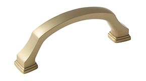 Amerock BP55343BBZ 1.25 in. Revitalize Pull, Golden Champagne