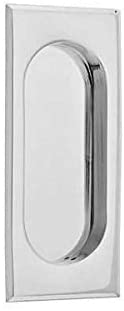 2201US26 Rectangular Flush Pull, Bright Chrome