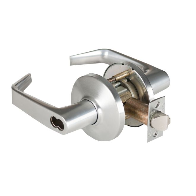 UPC 742431000081 product image for 2.75 in. 9K Series Backset 7 Pin Institutional 15 Lever & D Rose with Standard S | upcitemdb.com