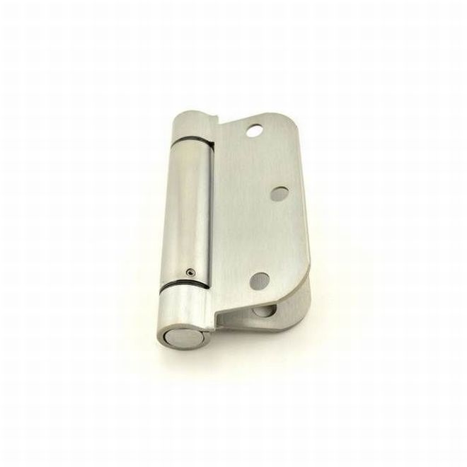 UPC 742431000098 product image for 3.5 x 3.5 in. 0.63 in. Radius Standard Weight Spring Hinge, No. 420774 Satin | upcitemdb.com
